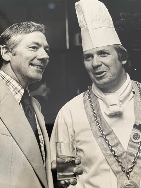 McSweeney with RTÉ's Gay Byrne